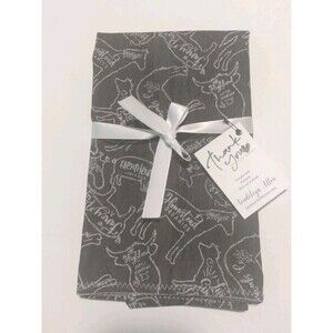 Handmade Farmhouse Animals Homestead Kitchen Tea Towel Cotton Gift 16" x 20"